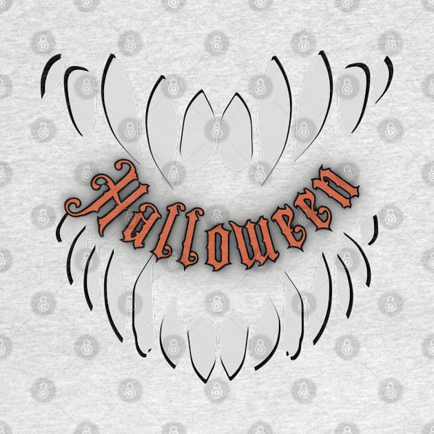 Halloween Scary Teeth by Mazzlo Shop